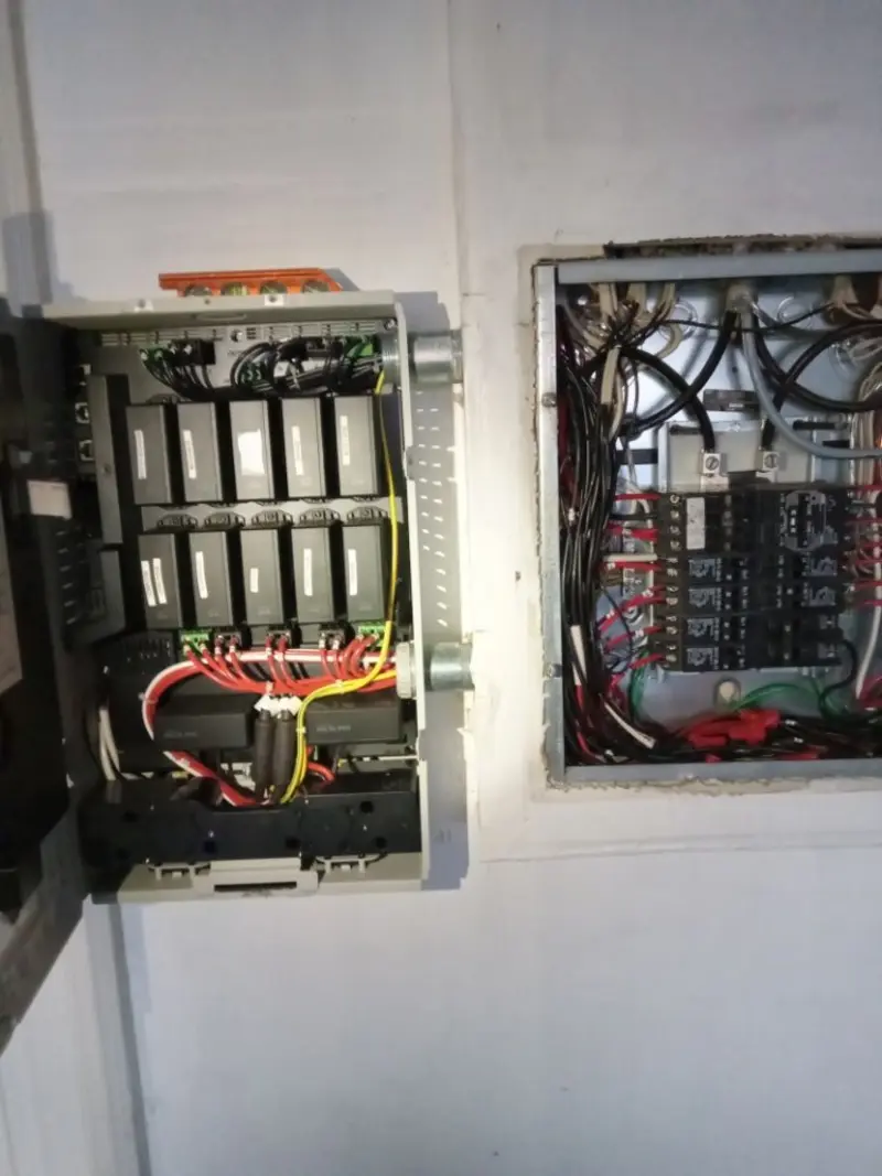Electrical panel upgrade completed for Indoor Lighting Installation in Three Points